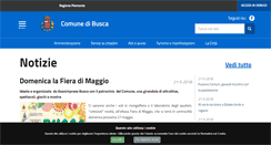 Desktop Screenshot of comune.busca.cn.it